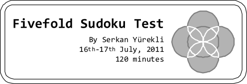 LMI "Fivefold" Sudoku Test